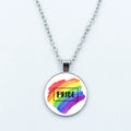 Rainbow Necklace LGBTQ