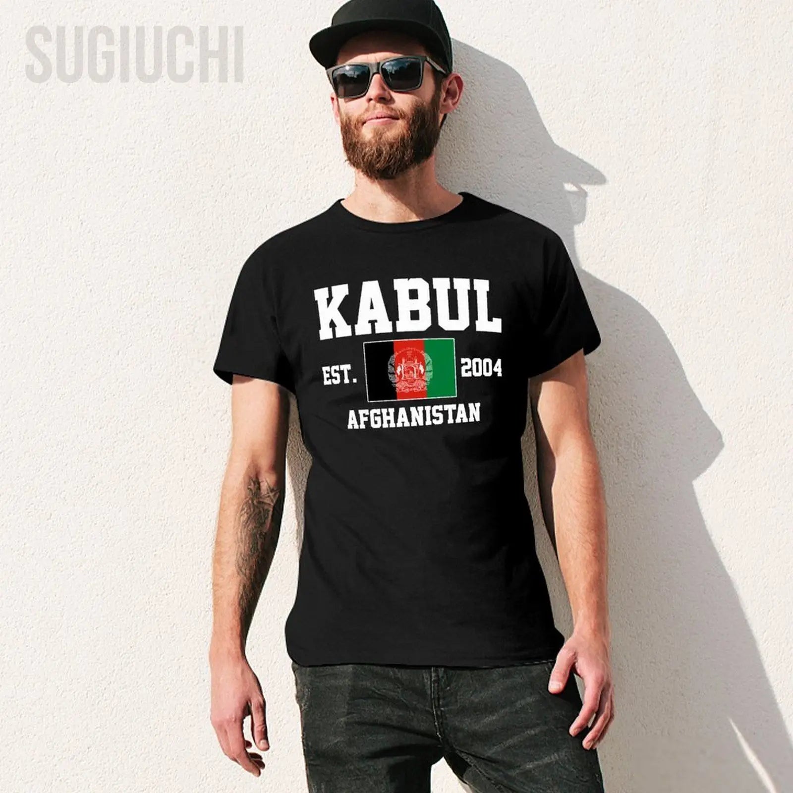Flag of Afghanistan Kabul Men T-shirt