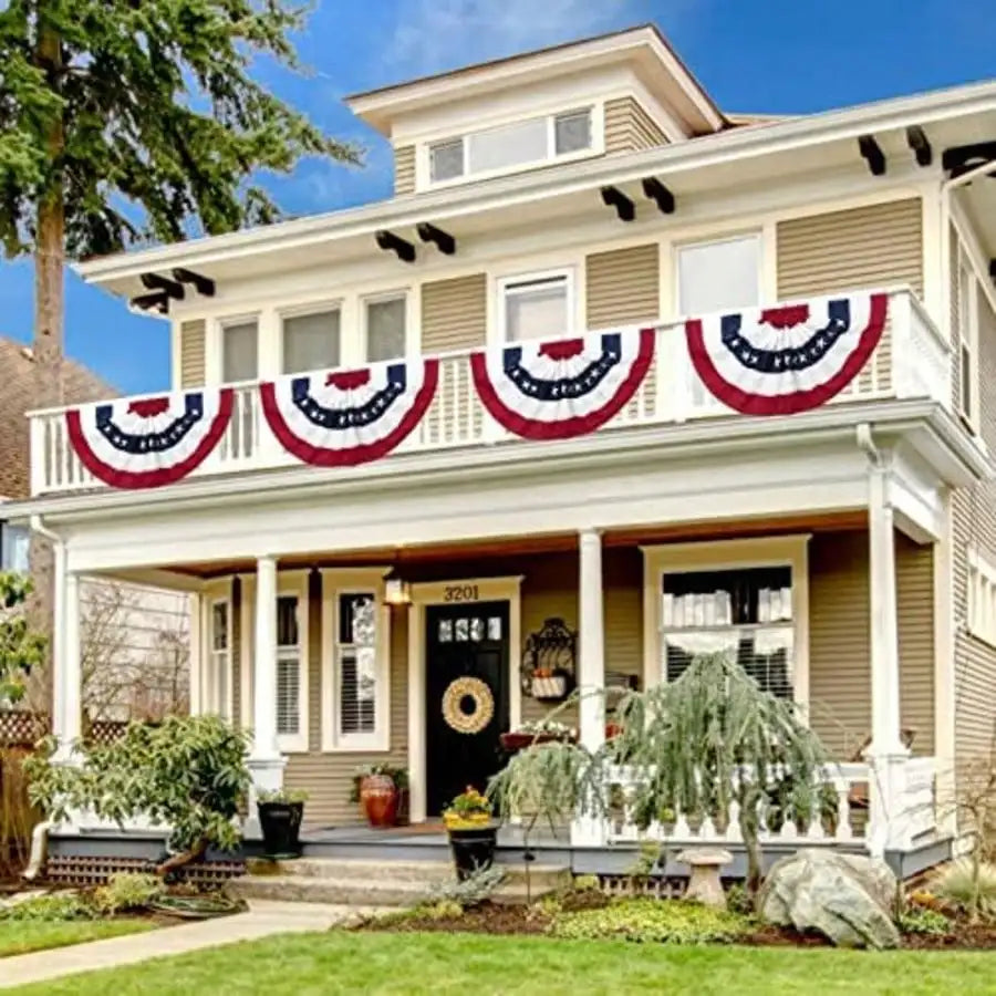 American Fan Bunting For Outside