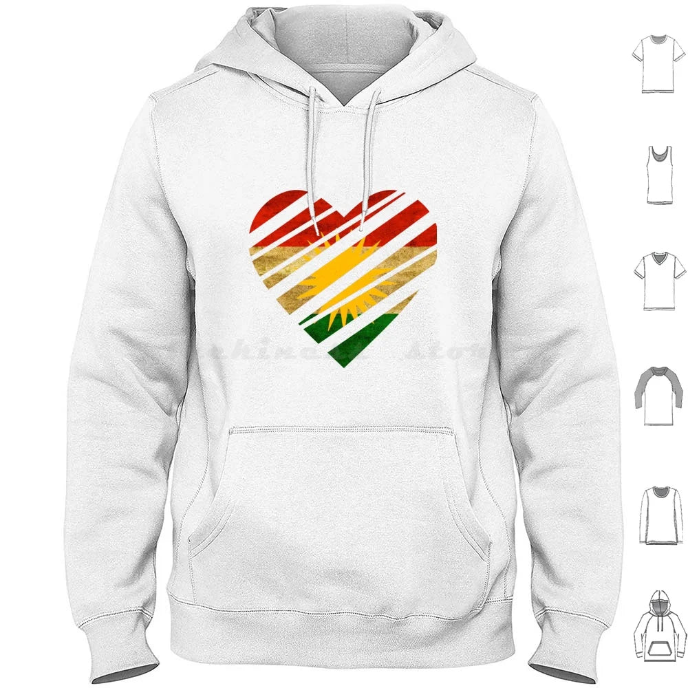 Kurdistan Heart Hoodie
