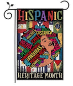Hispanic Heritage Month Garden Flag