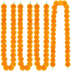 Artificial Marigold Flowers Day of The Dead, and Diwali Home Decor