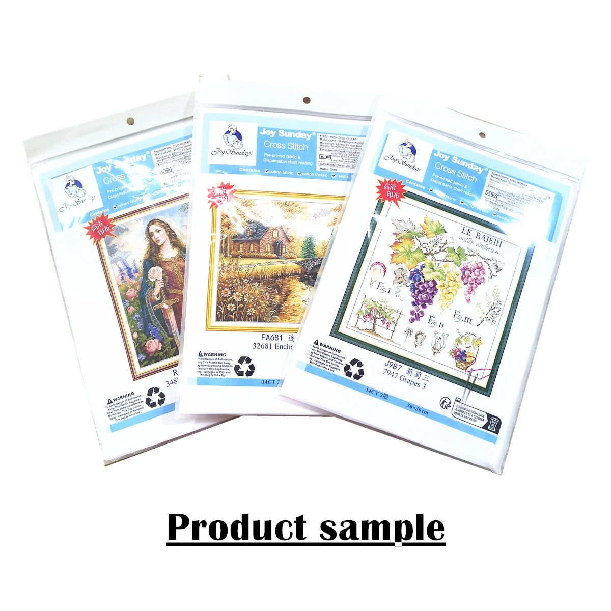Peacock couples cross stitch kit