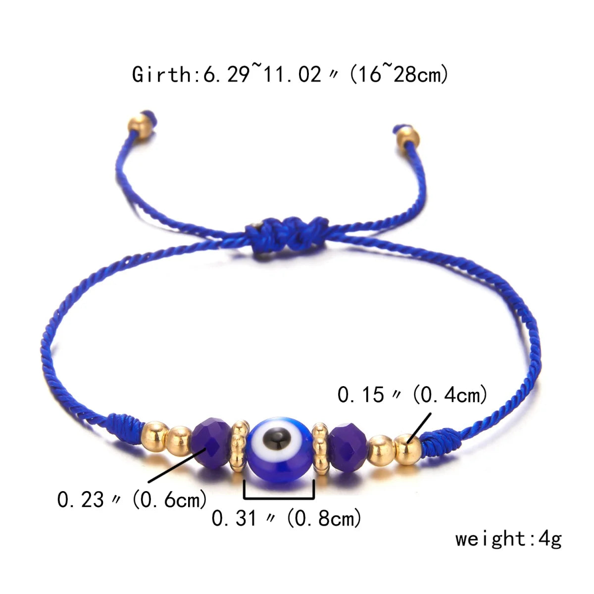 Evil Eye Crystal Beads