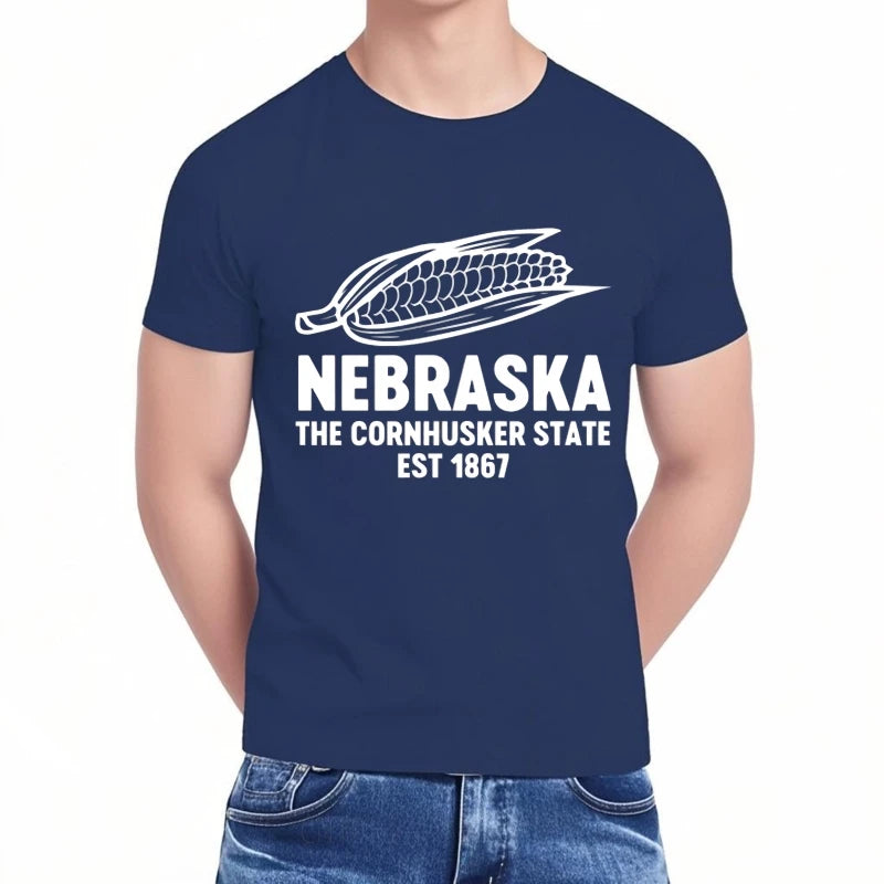T-shirt Unisex Nebraska The Cornhusker State