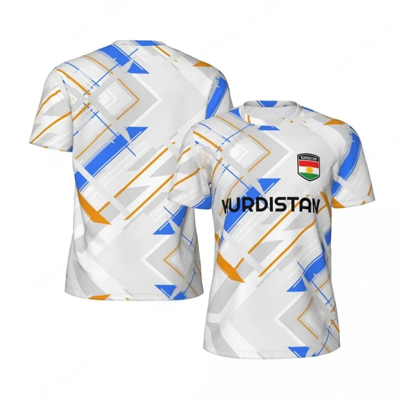 KURDISTAN 3D Print Sports Quick-dry Breathable Men T-shirt