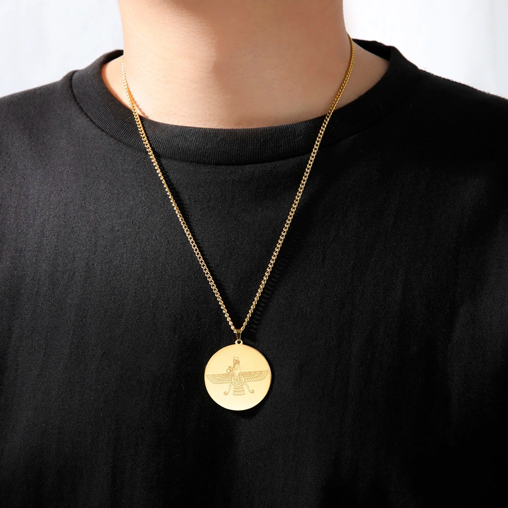 Necklace Persian Zoroastrian Pendant