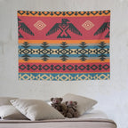Southwestern Aztec Tapestry Wall Hanging Southwest Native American