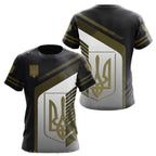 Ukraine Flag Camo Printed 3D