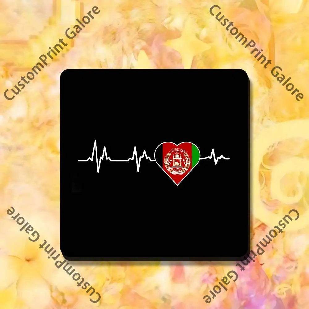 Afghanistan Flag Soft Magnetic Refrigerator