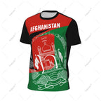 Afghanistan Flag Men Sports T-shirt