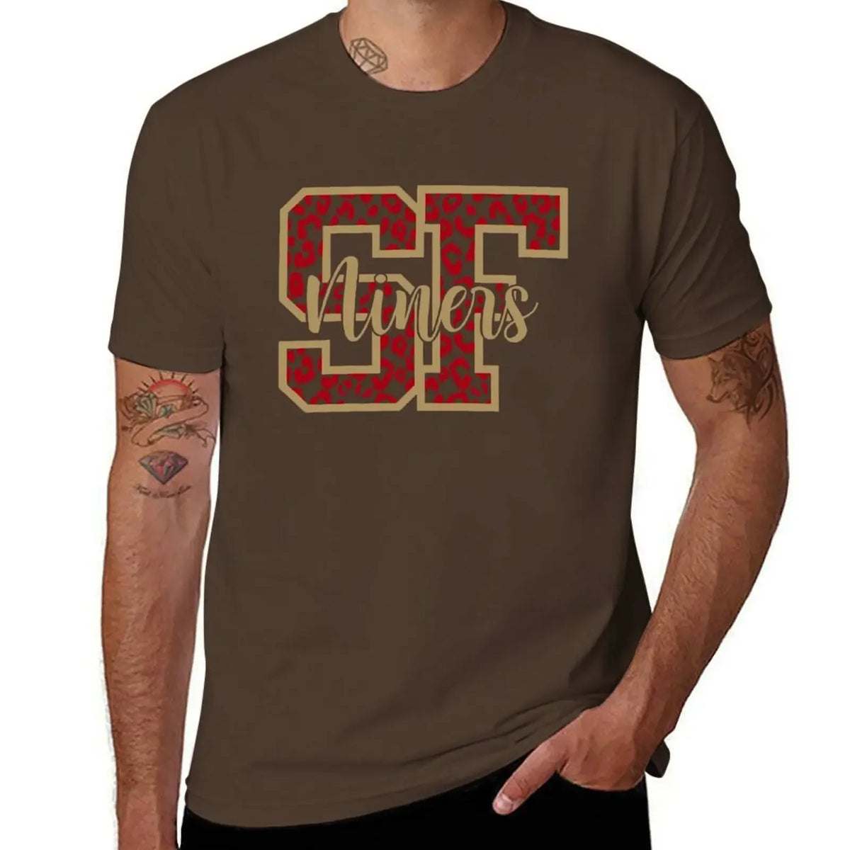 SF Football 49ers Niners T-Shirt graphic shirts