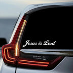 Jesus Is Lord Sticker Car