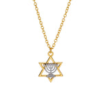Star of David Necklace for Jewish Jewelry Hanukkah Gift