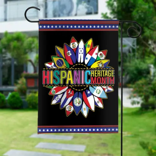National Hispanic Heritage Month Flag