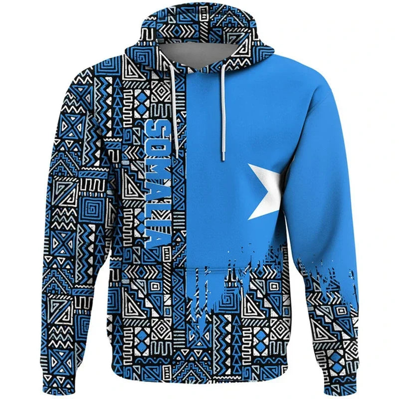 Somalia Flag Hoodie