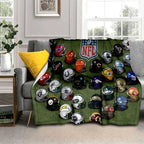 NFL Sign American Football Rugby 3D Blanket