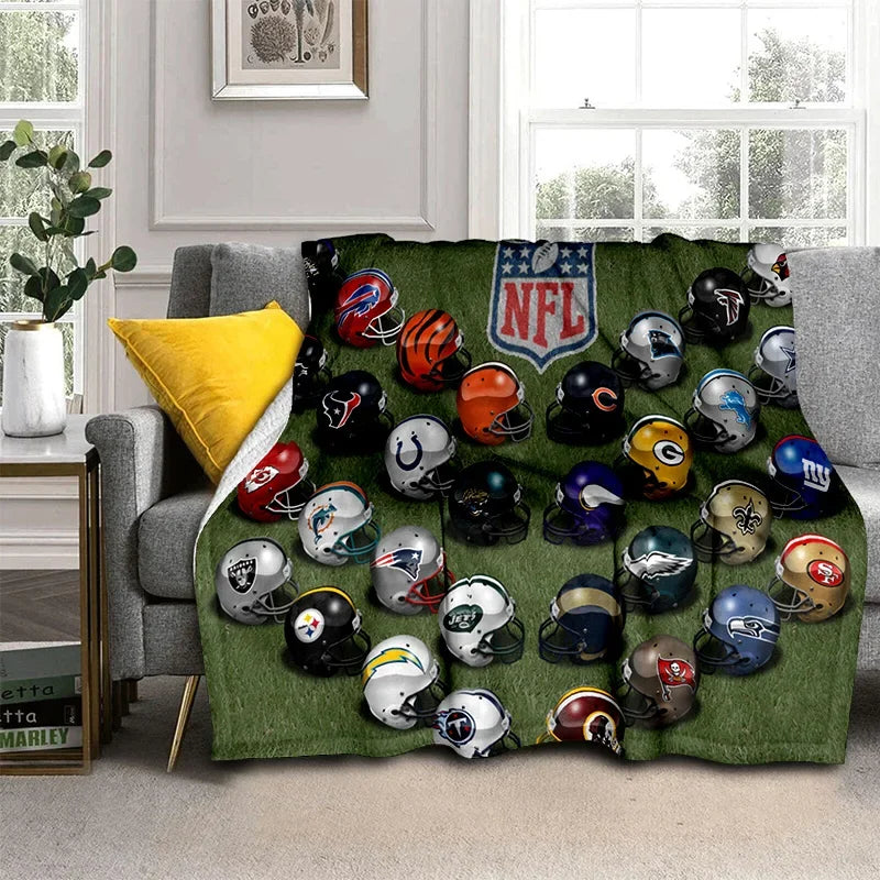 NFL Sign American Football Rugby 3D Blanket