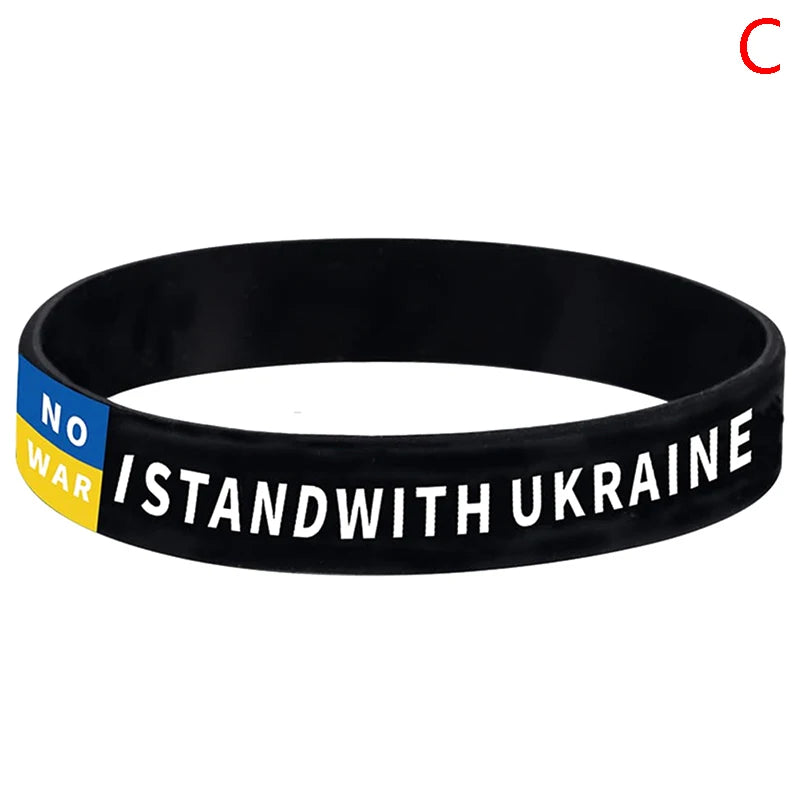 Ukraine Country Flags Wristband