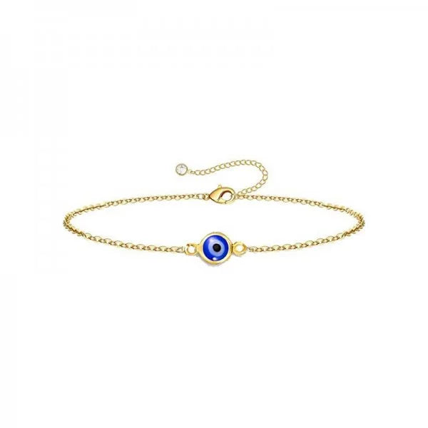 Evil Eye Gold Bracelet