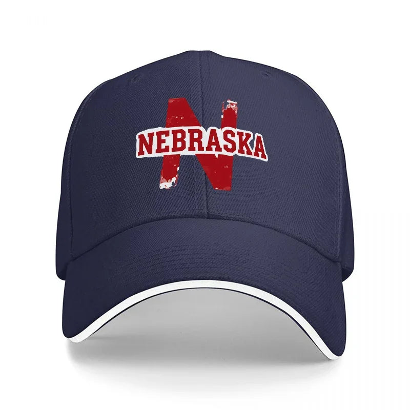 Nebraska Cornhuskers Black Baseball Cap