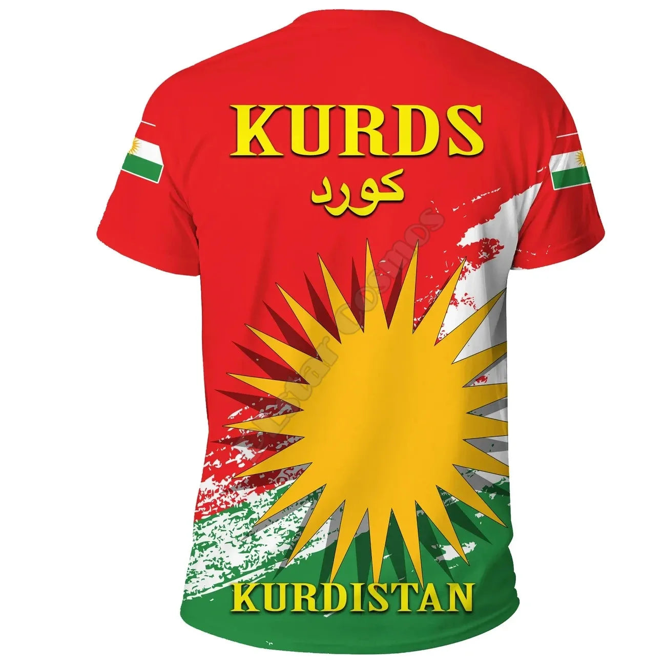 Kurdistan T-Shirts 3d
