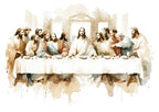 Jesus Sketch Canvas Posters