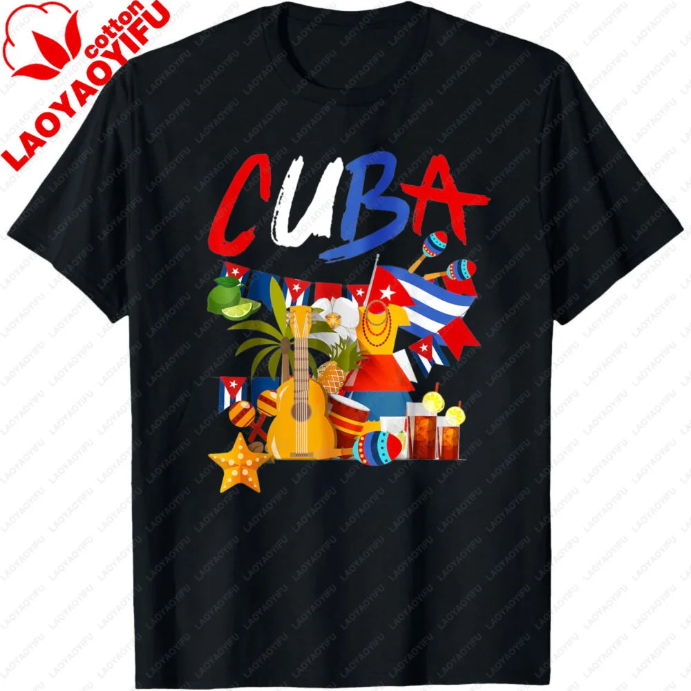 Cuba Flag Graphic T-Shirt