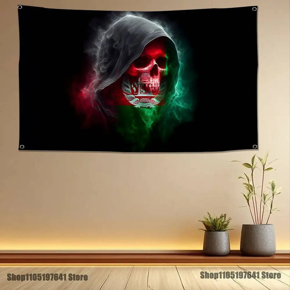 Afghanistan Flag Banner