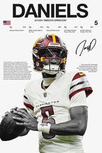 Classic American Football Sports Star Art Poster