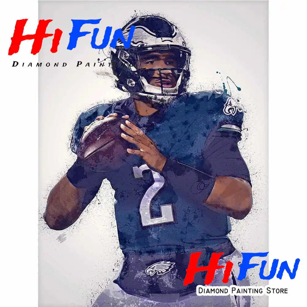 American Football Athlete Portraits