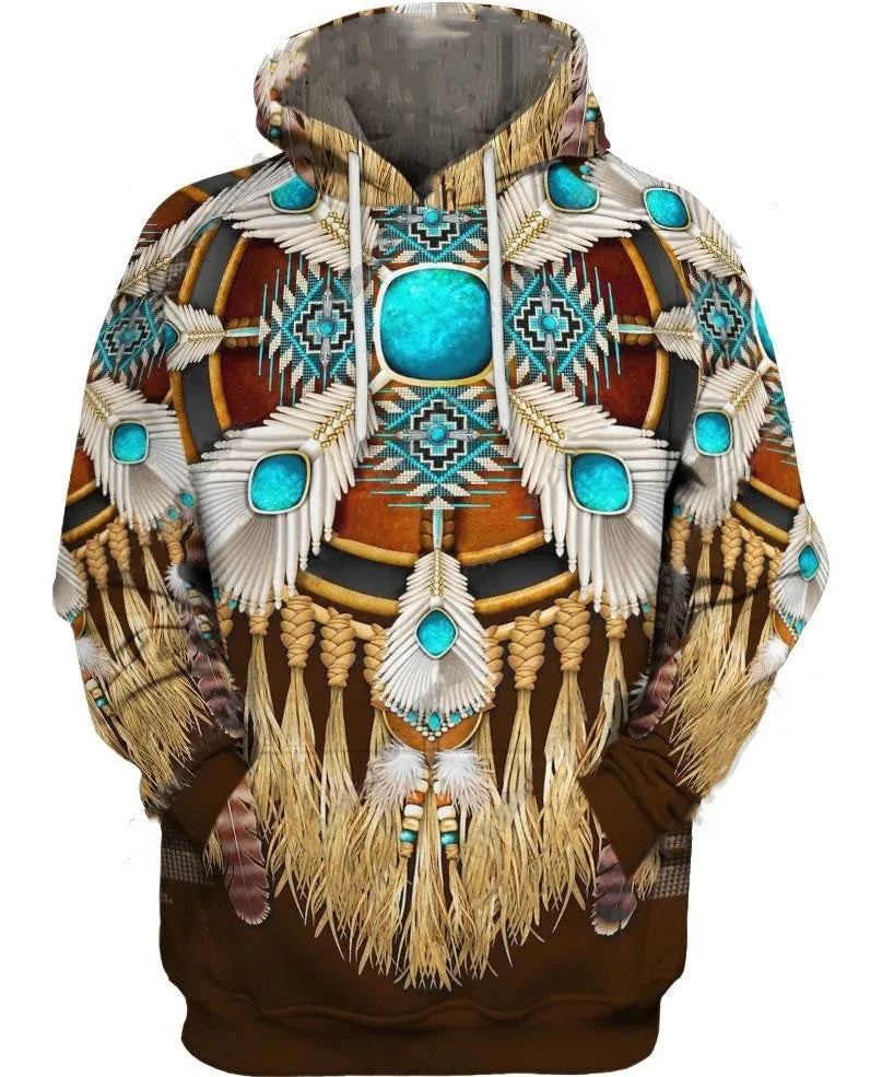 Indian Style Jacket 3D Sweatshirt