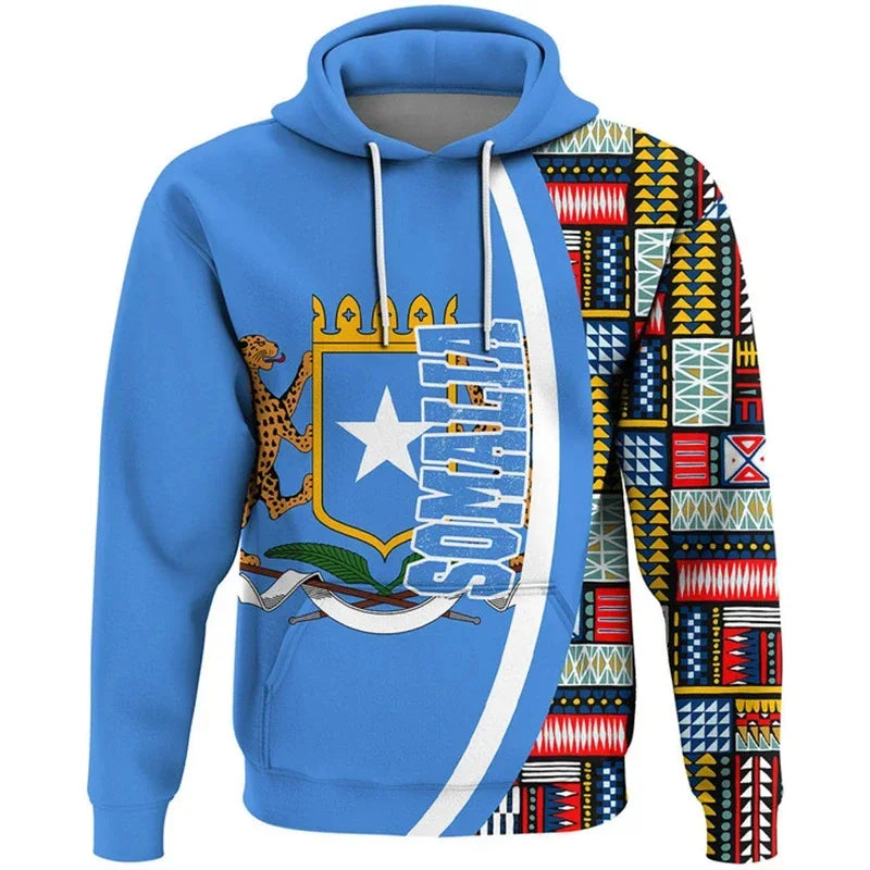 Somalia Flag Hoodie