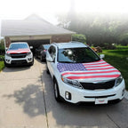 America Flag Car Cover