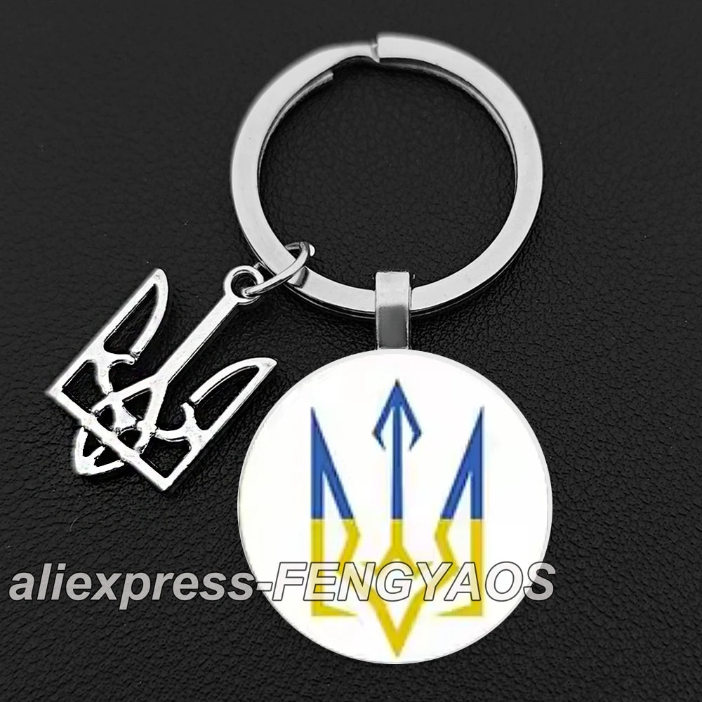 National Symbols of Ukraine Keychains