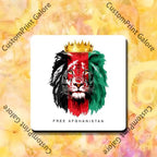 Afghanistan Flag Soft Magnetic Refrigerator