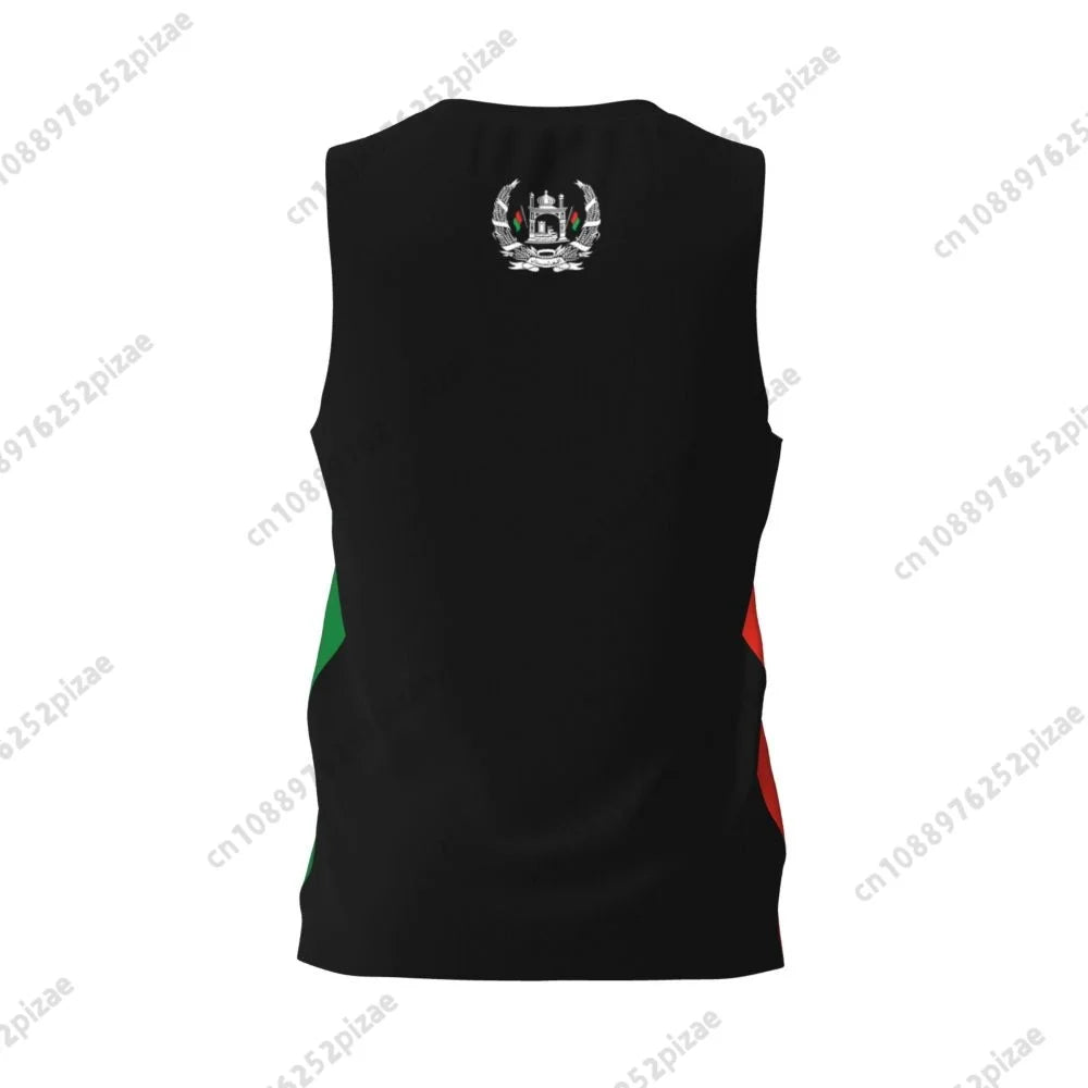 Afghanistan 3D Flag Sports T-shirts Men Fitness