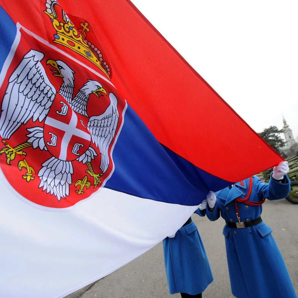 Serbia Flag Pin