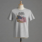 D Day Heroes T Shirt American Flag WW2 Tshirt