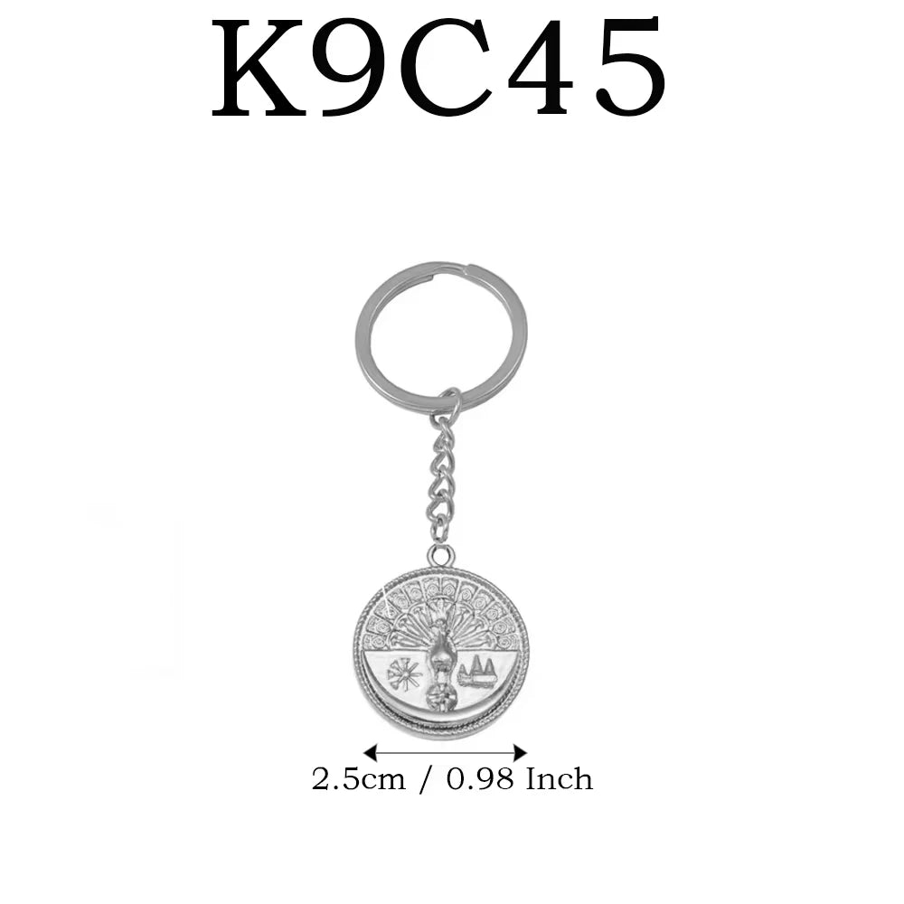 Yezidi Lalish Peacock Key Chains