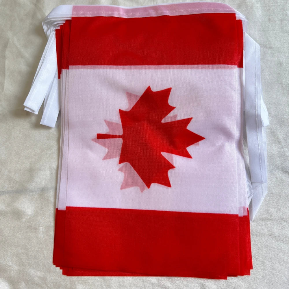 14x21cm Size 20 pieces Canada National Flag