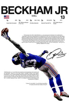 Classic American Football Sports Star Art Poster