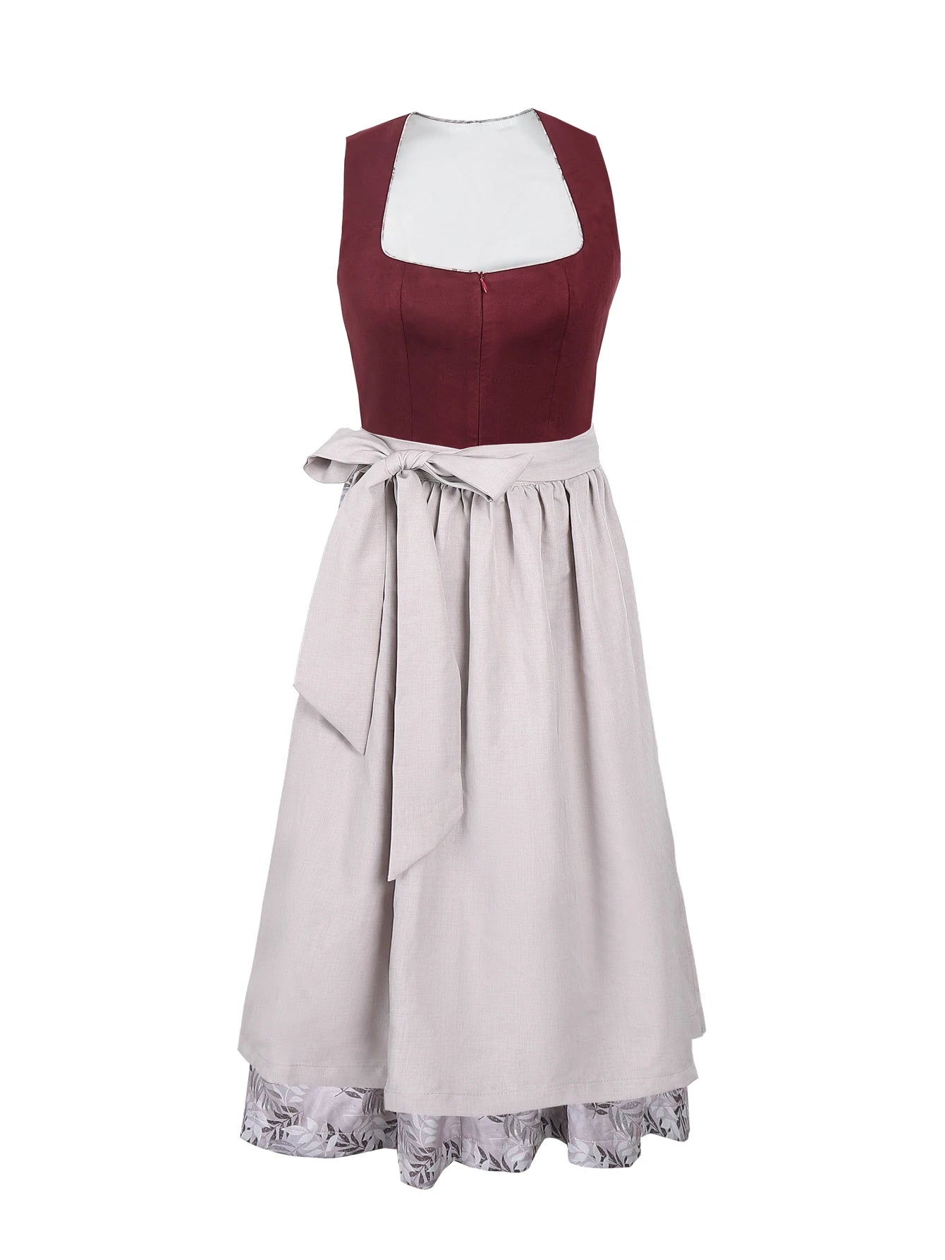 Women's German Dirndl Dress Costume 2 Piece Oktoberfest