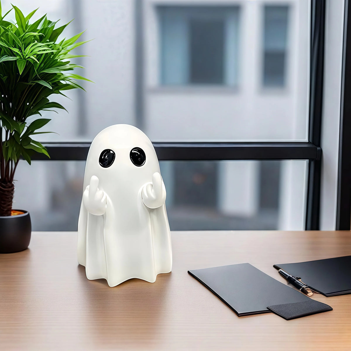 Halloween Cute Ghost Statues