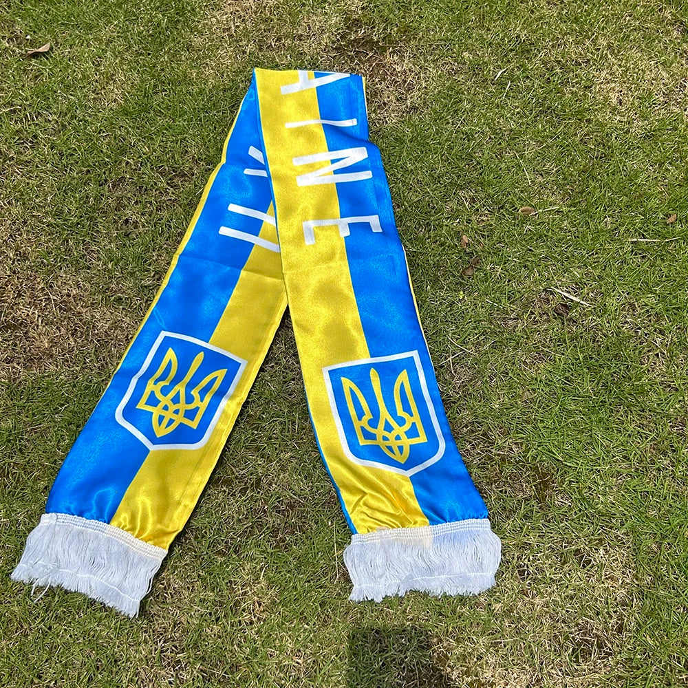 Ukrainian Presidential Scarf 14x135cm Double