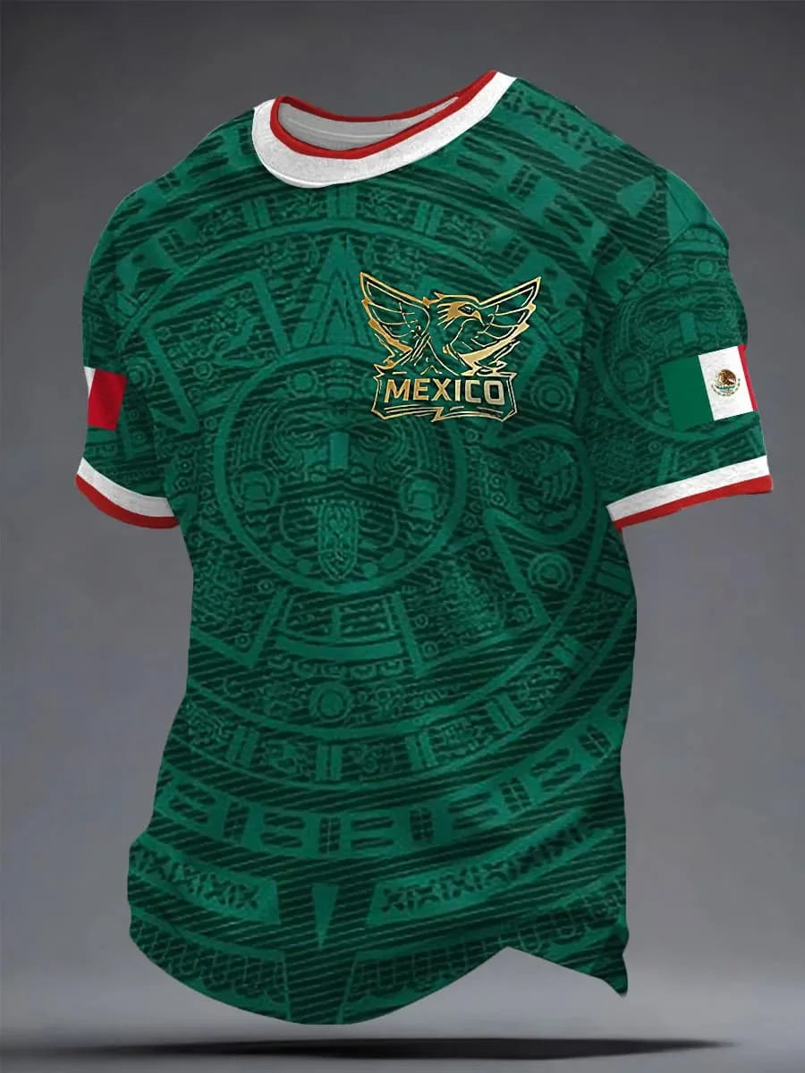 Mexico National Soccer Jersey Football T Shirt