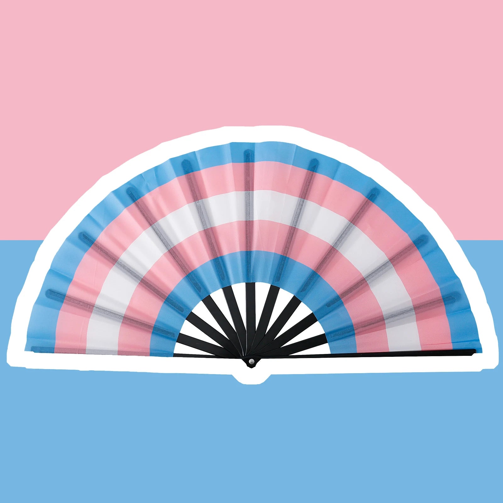 Rainbow Fan LGBTQ Pride