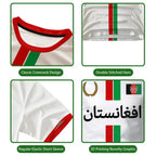 تيشيرت رياضي رجالي لكرة القدم بتصميم أفغاني، علم أفغانستان مطبوع، خريطة، ياقة دائرية، قميص رجالي سريع الجفاف ومسامي، بلايز كاجوال
