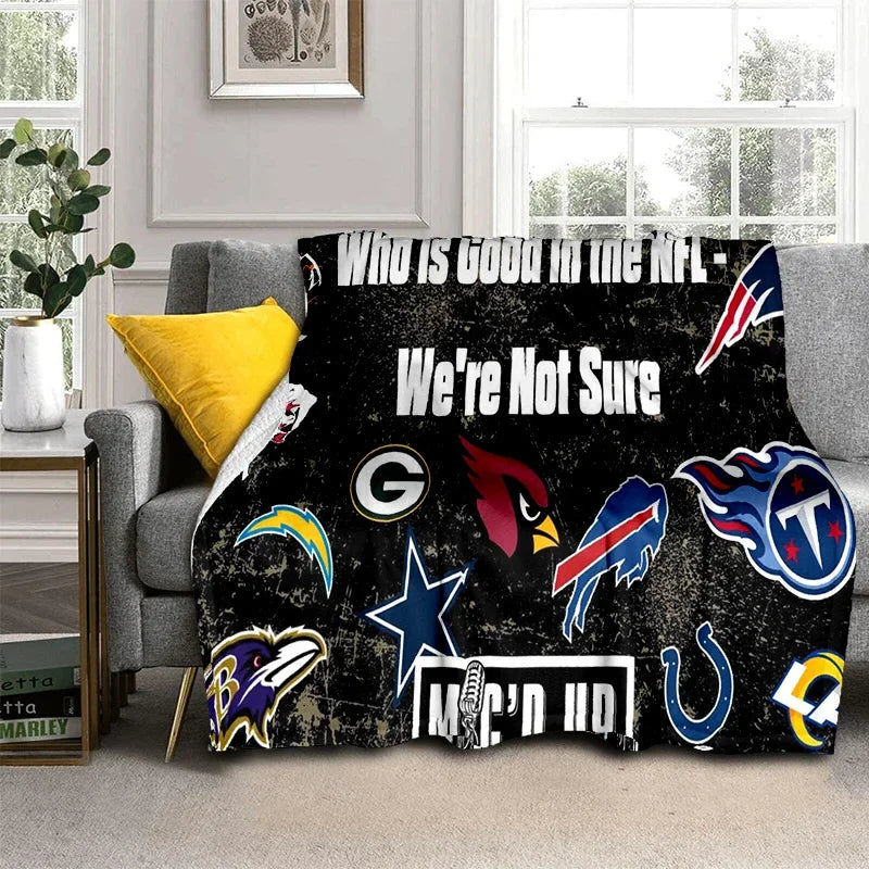NFL Sign American Football Rugby 3D Blanket