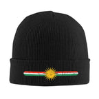 Sun Flag Knitted Caps